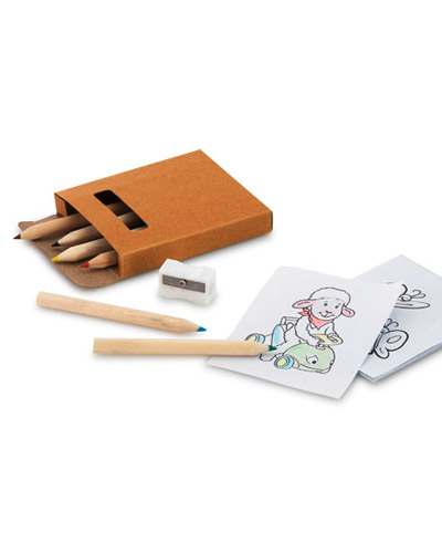 Kit Lapis de Cor para Colorir Personalizado